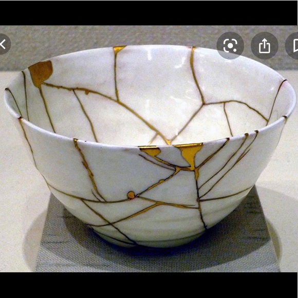 Kintsugi Gold Scars Opportunity Golden Healing - Picture 5 of 7